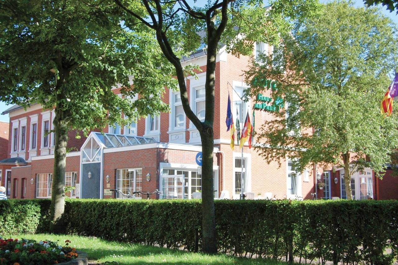 Hotel Haus Am Park Borkum Esterno foto