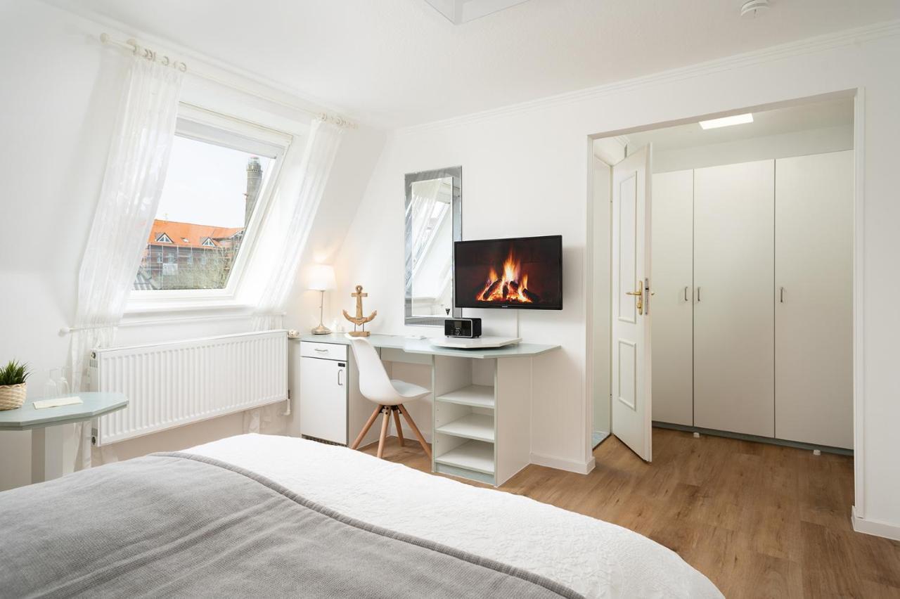 Hotel Haus Am Park Borkum Esterno foto